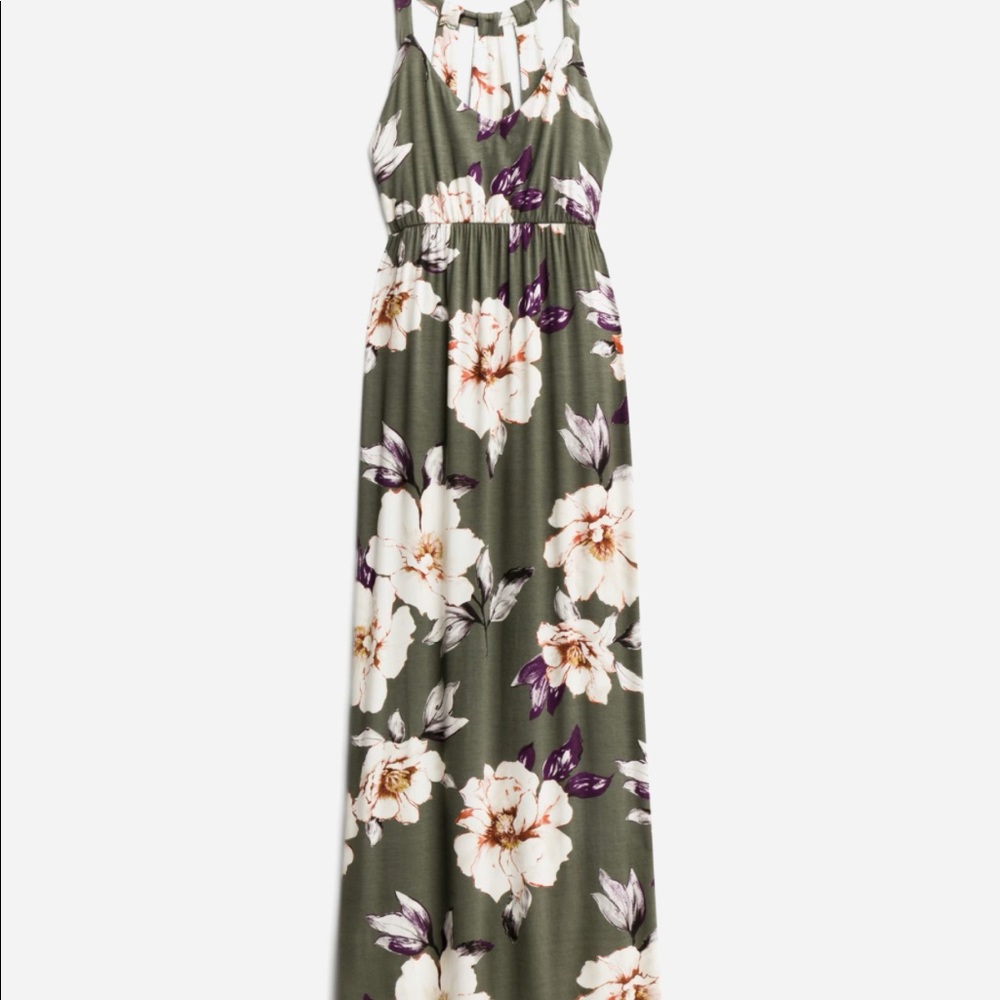 Nine Britton maternity maxi dress
